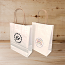 Premium Twist Handle Paper Carrier Bags Printed Sample