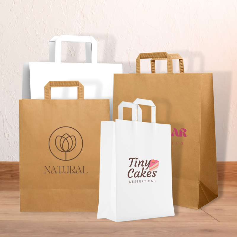 Tape Handle Paper Carrier Bags