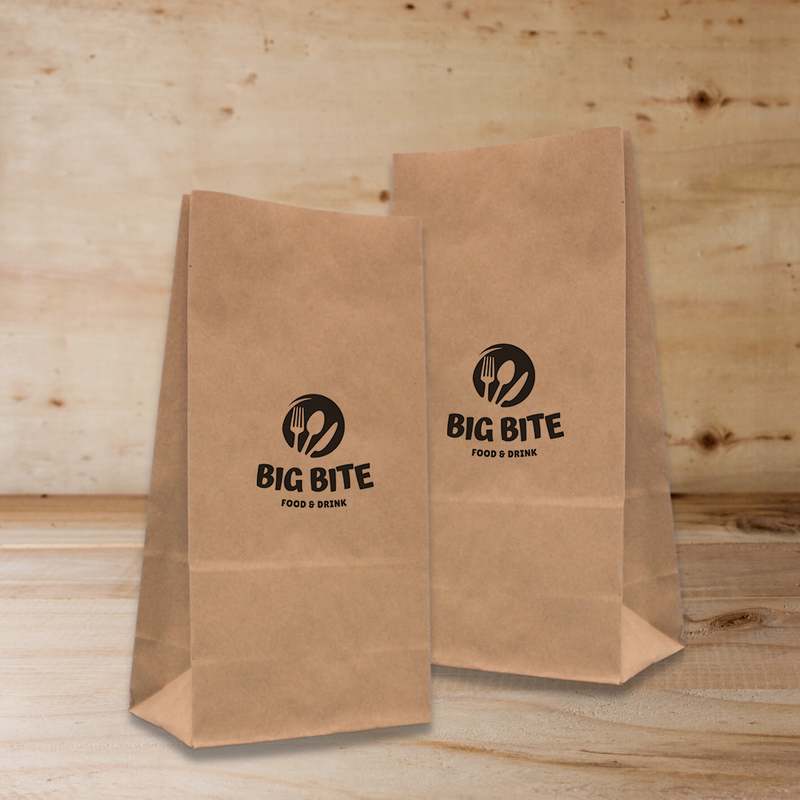 General Use Paper Bags Printed Sample