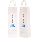 Wine Bottle Paper Carrier Bags Printed Sample