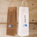 Wine Bottle Paper Carrier Bags