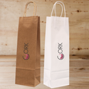 Wine Bottle Paper Carrier Bags